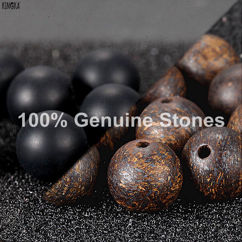Men's Wristband with Stones, Reptile Charm - KINGKA Jewelry