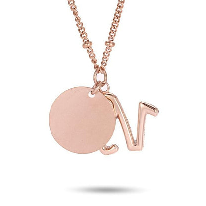 Women Twelve Constellations Capricorn Necklace Custom Handwriting - KINGKA Jewelry