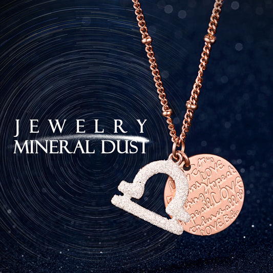 Women Constellations Pendant Necklace,  Libra