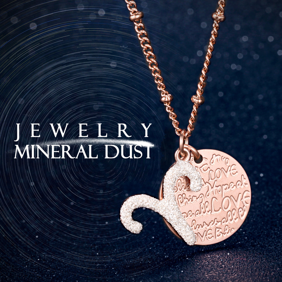 Women Constellations Pendant Necklace, Aries