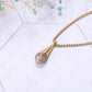 Women Pendant Necklace Teardrop - KINGKA Jewelry