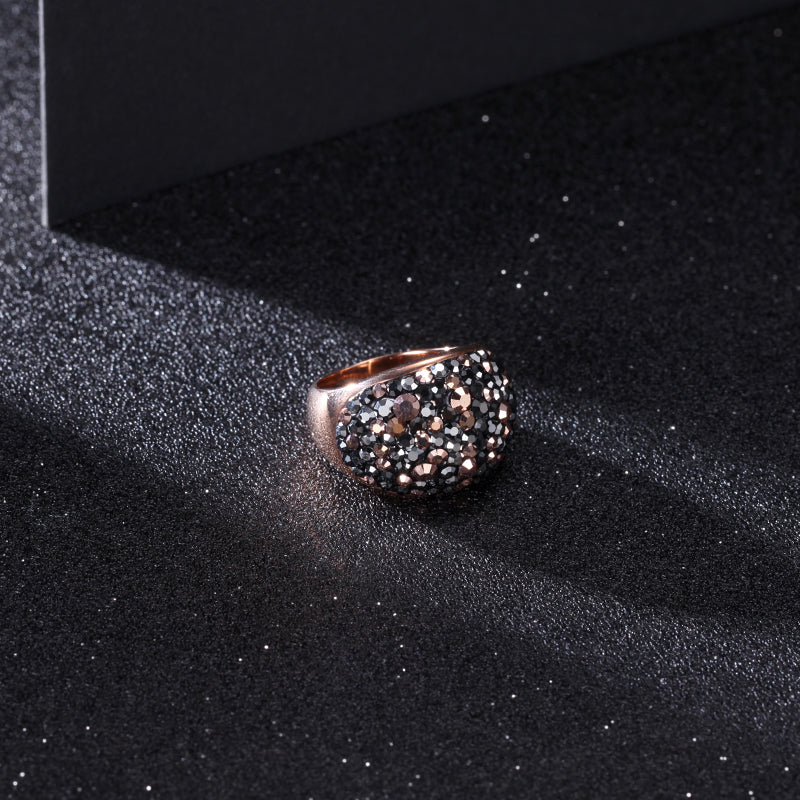 Women Ring Crystal Dome - KINGKA Jewelry