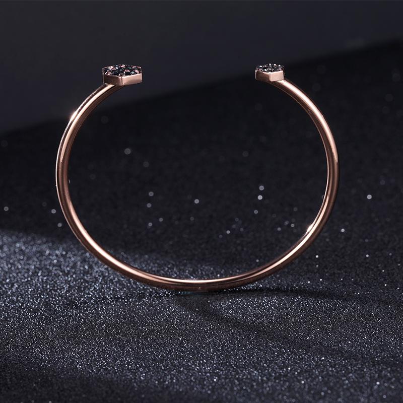 Women Open Bangle Honey Comb - KINGKA Jewelry