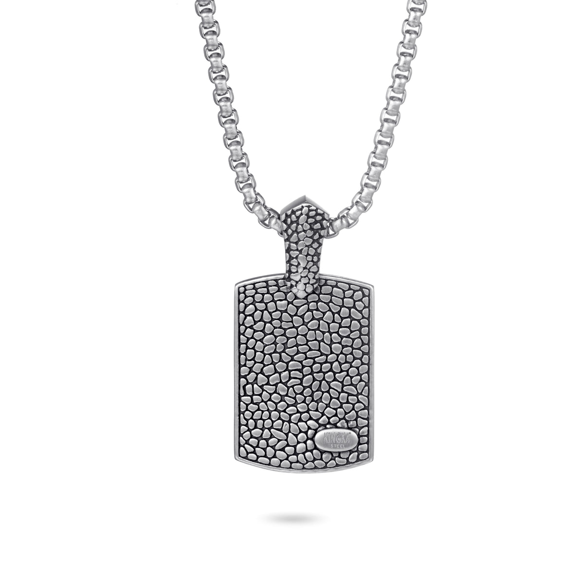 Men's Tag Necklace Reptile - KINGKA Jewelry