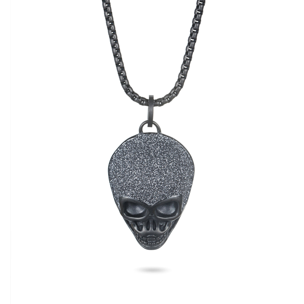 Women Pendant Necklace Stardust Skull - KINGKA Jewelry