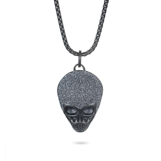 Women Pendant Necklace Stardust Skull - KINGKA Jewelry