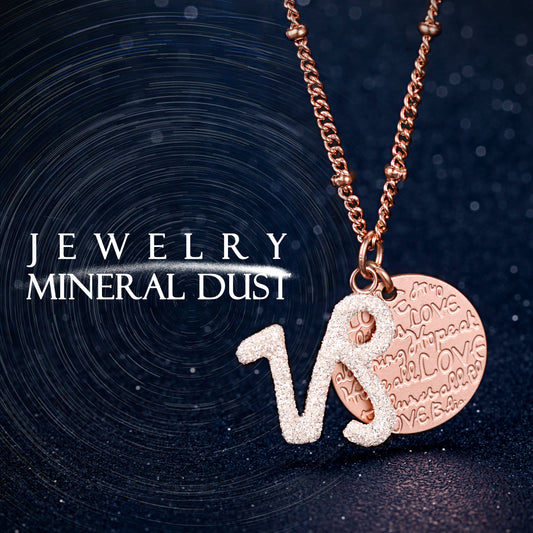 Women Constellations Pendant Necklace, Capricorn